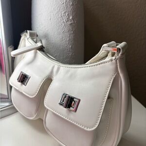 FOREVER21 Elegant White Handbag